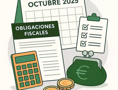 Calendario del contribuyente para Octubre 2025